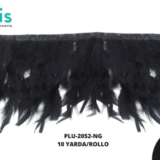 TIRA DE PLUMAS 10 YARDAS REF: 2052 NEGRO 11CM