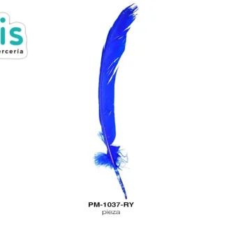 PLUMA PAVO ALA REF: 10""-12"" REY UNIDAD