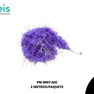 PLUMA MARABU LUREX REF: 11GX2M MORADO 2MTS/PQT