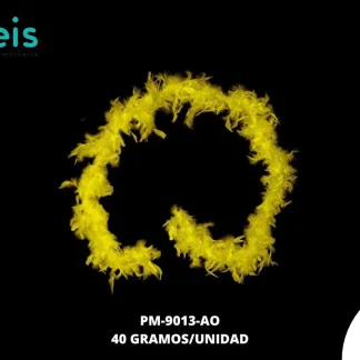 PLUMA BOA REF: 40G AMARILLO 2YD/PQT