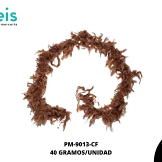 PLUMA BOA REF: 40G CAFE 2YD/PQT