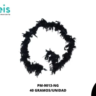 PLUMA BOA REF: 40G NEGRO 2YD/PQT