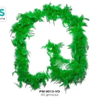 PLUMA BOA REF: 40G VERDE 2YD/PQT