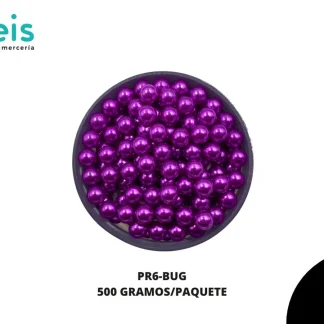 PERLAS REMACHE PR6-BUG 6mm 500 GRS/BOLSA BUGAMBILIA