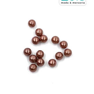 PERLAS REMACHE PR6-CM 6mm 500 GRS/BOLSA CAMELLO