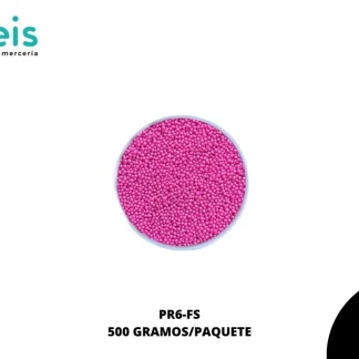 PERLAS REMACHE PR6-FS 6mm 500 GRS/BOLSA FIUSHA