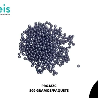 PERLAS REMACHE PR6-MZC 6mm 500 GRS/BOLSA MEZCLILLA