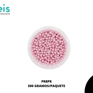PERLAS REMACHE PR8PR 8mm 500 GRS/BOLSA PALO