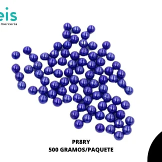 PERLAS REMACHE PR8RY 8mm 500 GRS/BOLSA REY