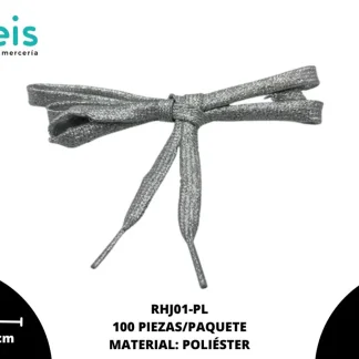 ACCESORIOS AGUJETA RHJ01-PL 9mm 100 PZ/PQT PLATA
