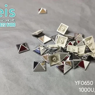 REMACHES METAL PIRAMIDE RP15PL 15mm 1,000 PZ/PQT PLATA