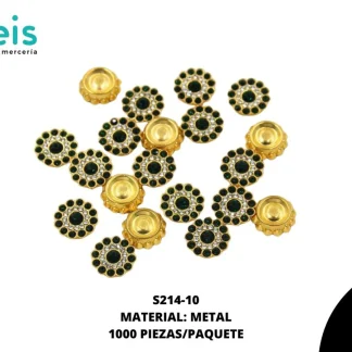 REMACHES METAL FLOR S214-10 1,000 PZ/PQT
