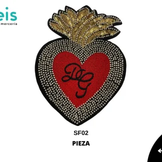 PARCHES PEDRERIA CORAZON SF02