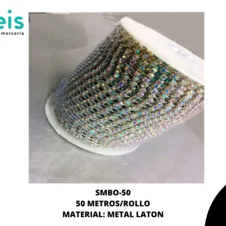 STRASS METAL LATON 3MM 50M BOREAL
