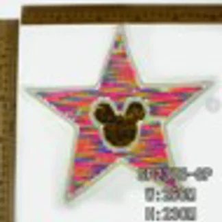 PARCHES LENTEJUELA ESTRELLA MICKEY SP2375-SP