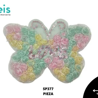 PARCHES LENTEJUELA LOVE COLORES SP377
