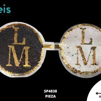 PARCHES LENTEJUELA REVERSIBLE LUIS MIGUEL SP4838 28.5cmX21.5cm