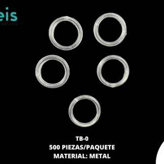 TENSOR PARA BRASIER METAL 0 12MM 500U/BOLSA
