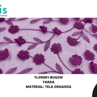 TELA ORGANZA REF: DLF0106 BUGAMBILIA SWEATER
