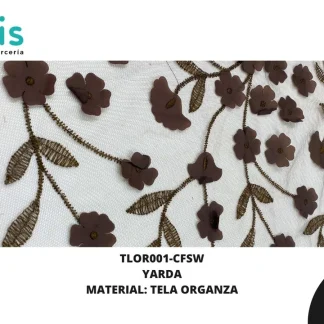 TELA ORGANZA REF: DLF0106 CAFÉ SWEATER