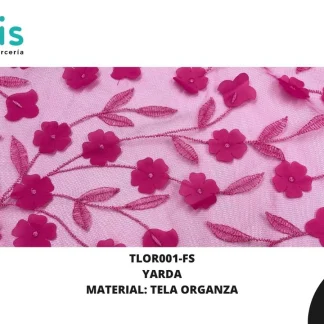 TELA ORGANZA REF: DLF0106 FIUSHA