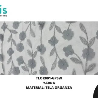 TELA ORGANZA REF: DLF0106 GRIS PERLA SWEATER