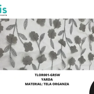 TELA ORGANZA REF: DLF0106 GRIS SWEATER