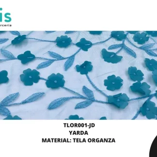 TELA ORGANZA REF: DLF0106 JADE
