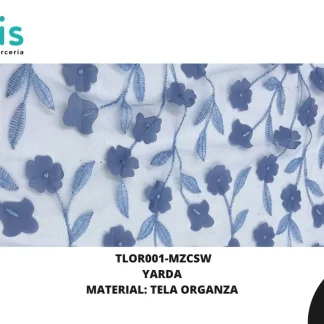 TELA ORGANZA REF: DLF0106 MEZCLILLA SWEATER