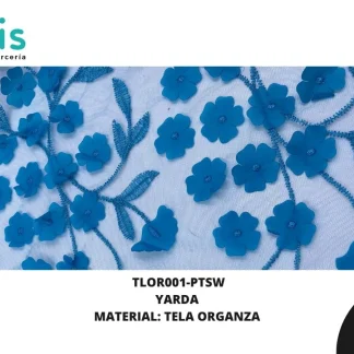 TELA ORGANZA REF: DLF0106 PETROLEO SWEATER