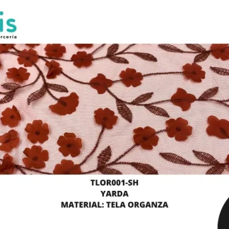 TELA ORGANZA REF: DLF0106 SHEDRON