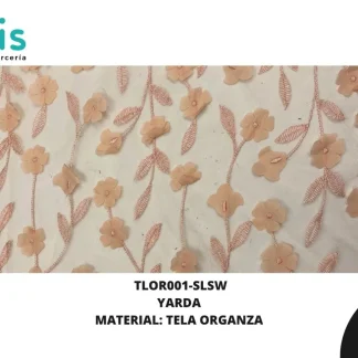 TELA ORGANZA REF: DLF0106 SALMON SWEATER