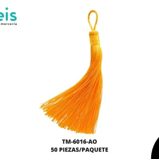 BORLA FLECO CORDON 145 MM REF: BM028 AMARILLO 50 U/PAQUETE