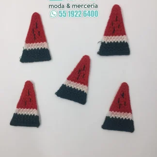 PARCHES BORDADOS Y ESTAMBRE SANDIA TSP4155-6SN 6.2cm 100 PZ/PQT