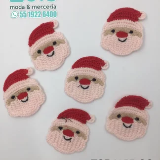 PARCHES BORDADOS Y ESTAMBRE SANTA CLAUS TSP4155-SC 5.5cm 100 PZ/PQT