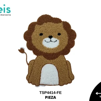 PARCHES BORDADOS Y ESTAMBRE LEON TSP4414-FE 16cmX20cm