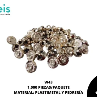 BOTON DORADO 18L REF:W4318 1000U/PAQUETE
