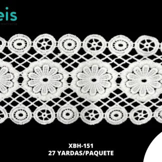 GUIPIUR SEDA DE LECHE PLANO XBH-151 BLANCO 10.5 CM 27 YARDAS/PAQUETE