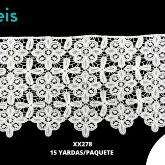 GUIPIUR SEDA DE LECHE PLANO XX278 BLANCO 26-5 CM 15 YARDAS/PAQUETE