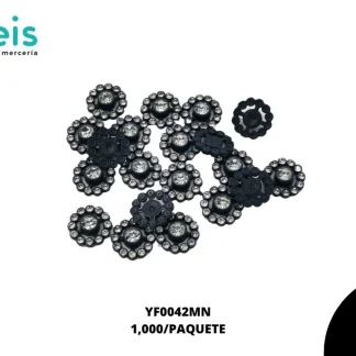 REMACHES PLASTICO FLOR YF0042MN 14.5mm 1,000 PZ/PQT MARINO