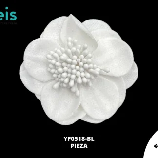 FLOR ROSAS REF: YF0518 BLANCO