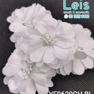 FLOR CHICA REF: YF0620 BLANCO