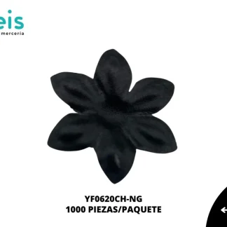 FLOR CHICA REF: YF0620 NEGRO