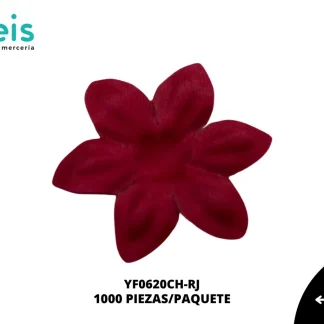 FLOR CHICA REF: YF0620 ROJO