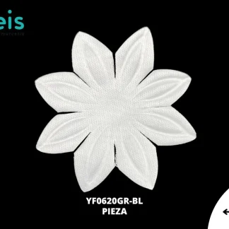 FLOR GRANDE REF: YF0620 BLANCO
