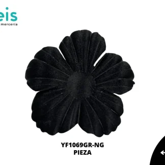 FLOR GRANDE REF: YF1069 NEGRO