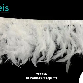 PLUMAS EN TIRA REF: YF1156 BLANCO