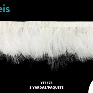 PLUMAS EN TIRA REF: YF1175 BLANCO