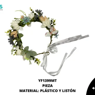 CORONA DE FLORES REF: YF1399MT