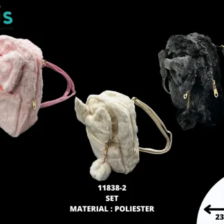 MOCHILA NIÑA MINI SURTIDA REF: 11838-2 PELUCHE
